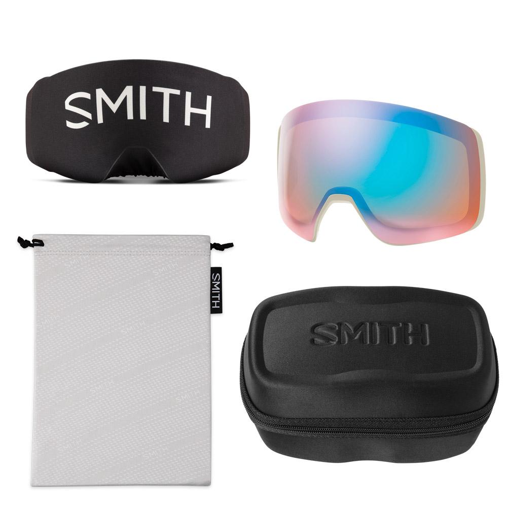 Smith Goggles 4D Mag XL Chalk Chromapop Sun Black + Chromapop