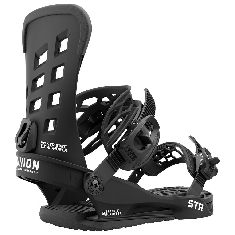 Snowboardbindung Union STR Black - Winter 2022 | Glisshop