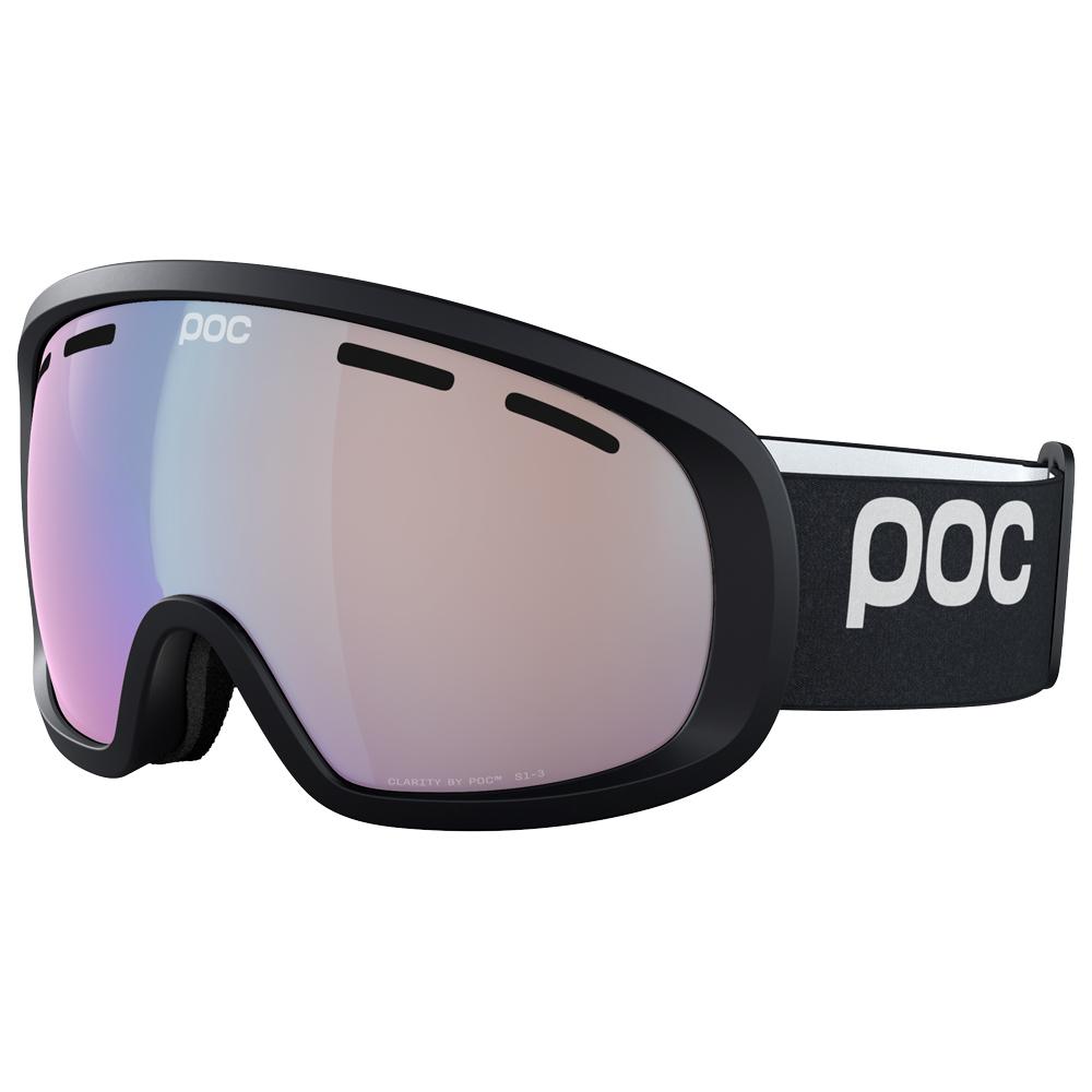 Poc - Fovea Mid Uranium Black Clarity Photochromic Changeable Sky Blue - Skibrille