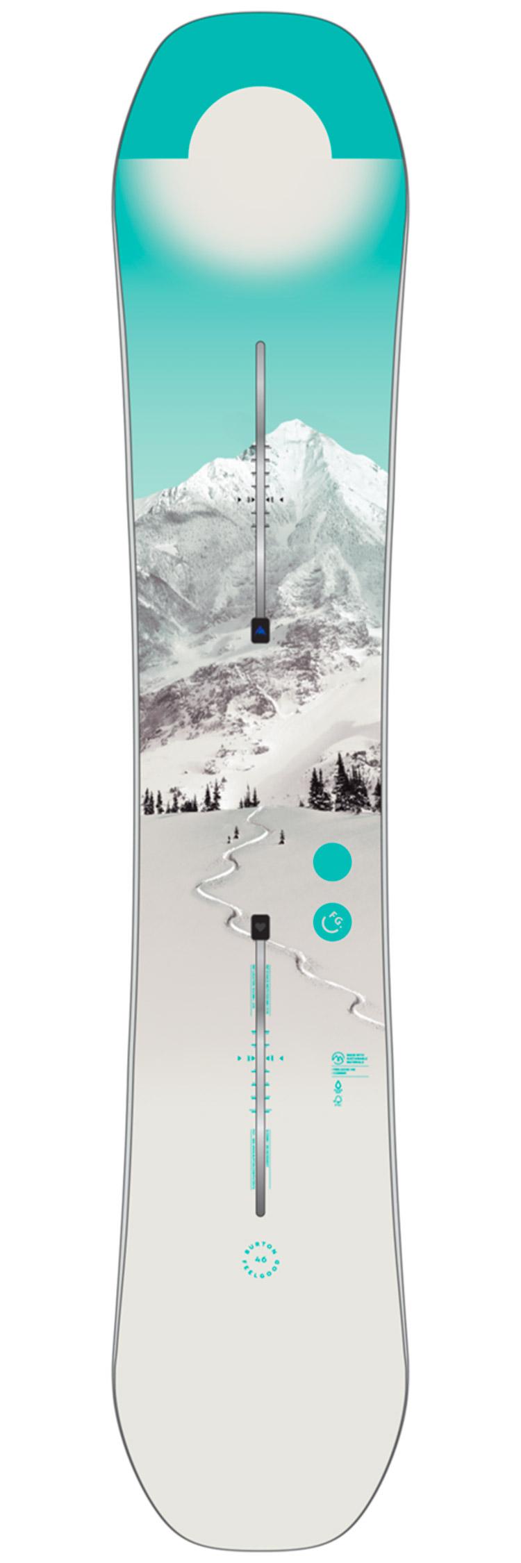 Burton - Pack Snowboard Cartographer Fractal Burning - 154 + Freestyle - Snowboard