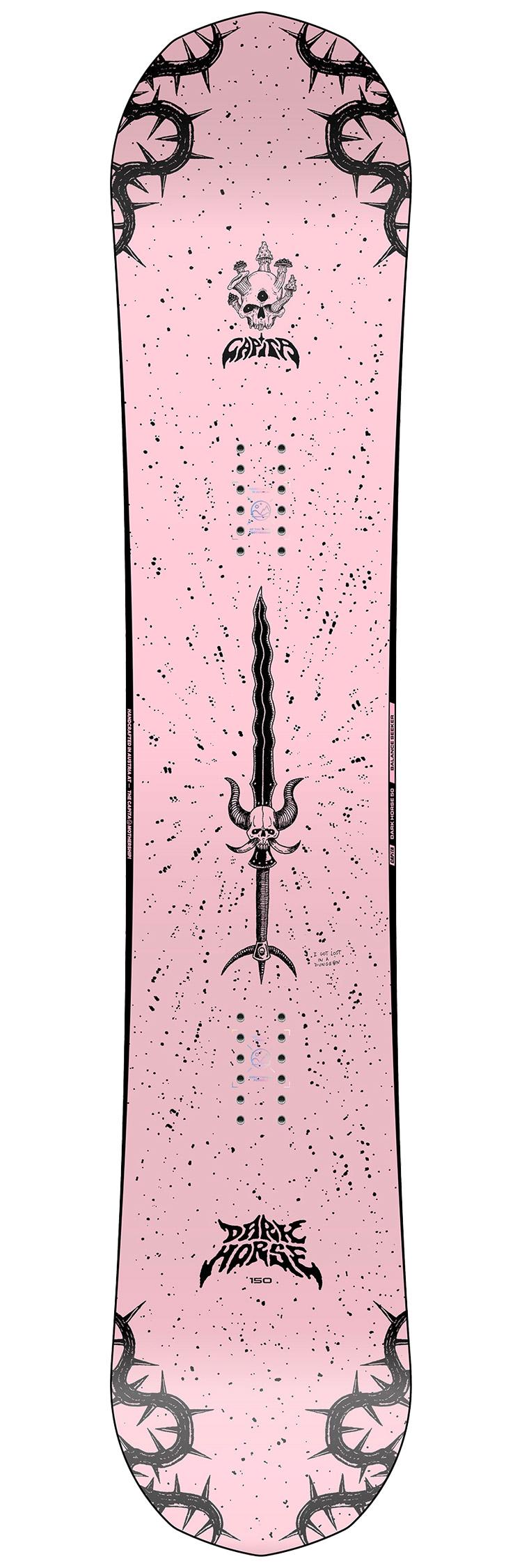 Capita - Pack Snowboard Dark Horse - 150 + King - Snowboard