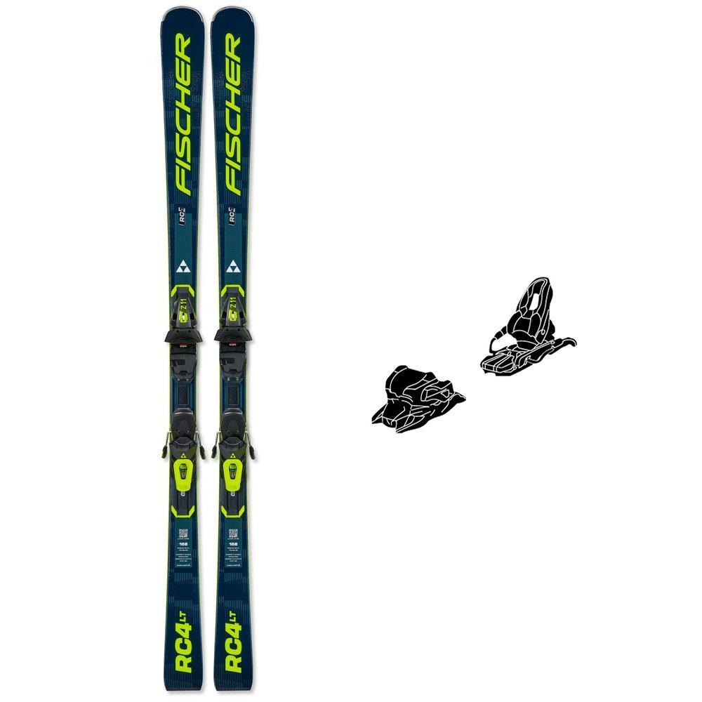 Fischer - Pack Ski RC4 Lt Lyt Pr - 182 + Rc4 Z11 Gw Pr Br.78 Solid Black Flash Yellow - Ski