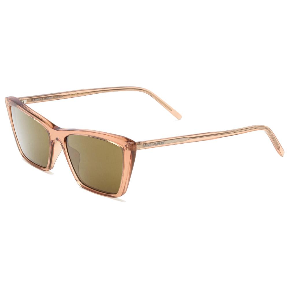 Saint Laurent - SL 737 Mica Thin 008 Yellow - Sonnenbrille - Gelb - Damen - Glisshop.de