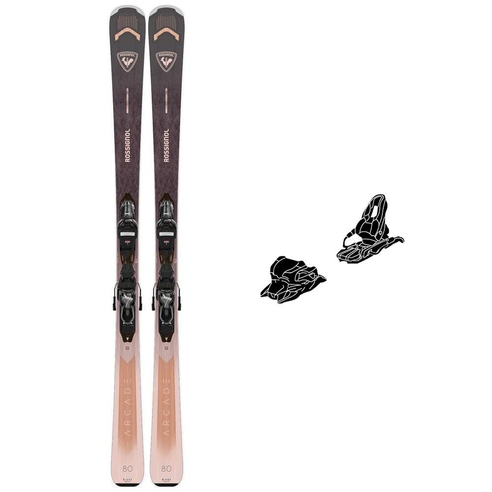 Rossignol - Pack Ski Arcade W 80 Xpress - 166 + Xpress W 10 Gw B83 Shiny Black - Ski