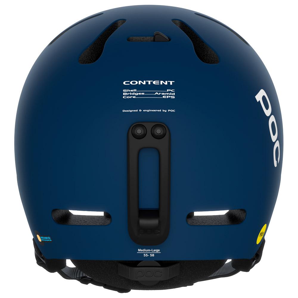 Poc Helmet Fornix Mips Lead Blue Matt - Winter 2024 | Glisshop