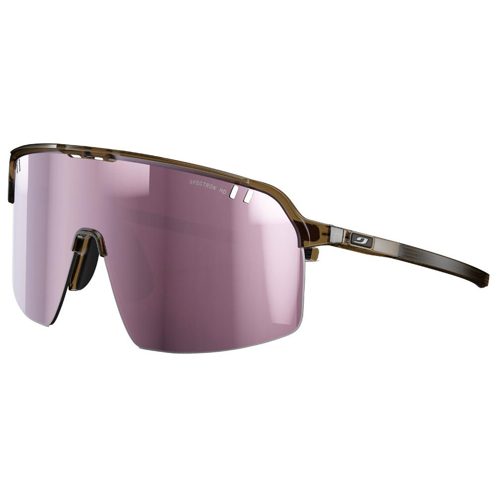 Julbo - Intensity Translucide Brillant Marron Noir Spectron Hd 3 - Sonnenbrille - Schwarz - Glisshop.de