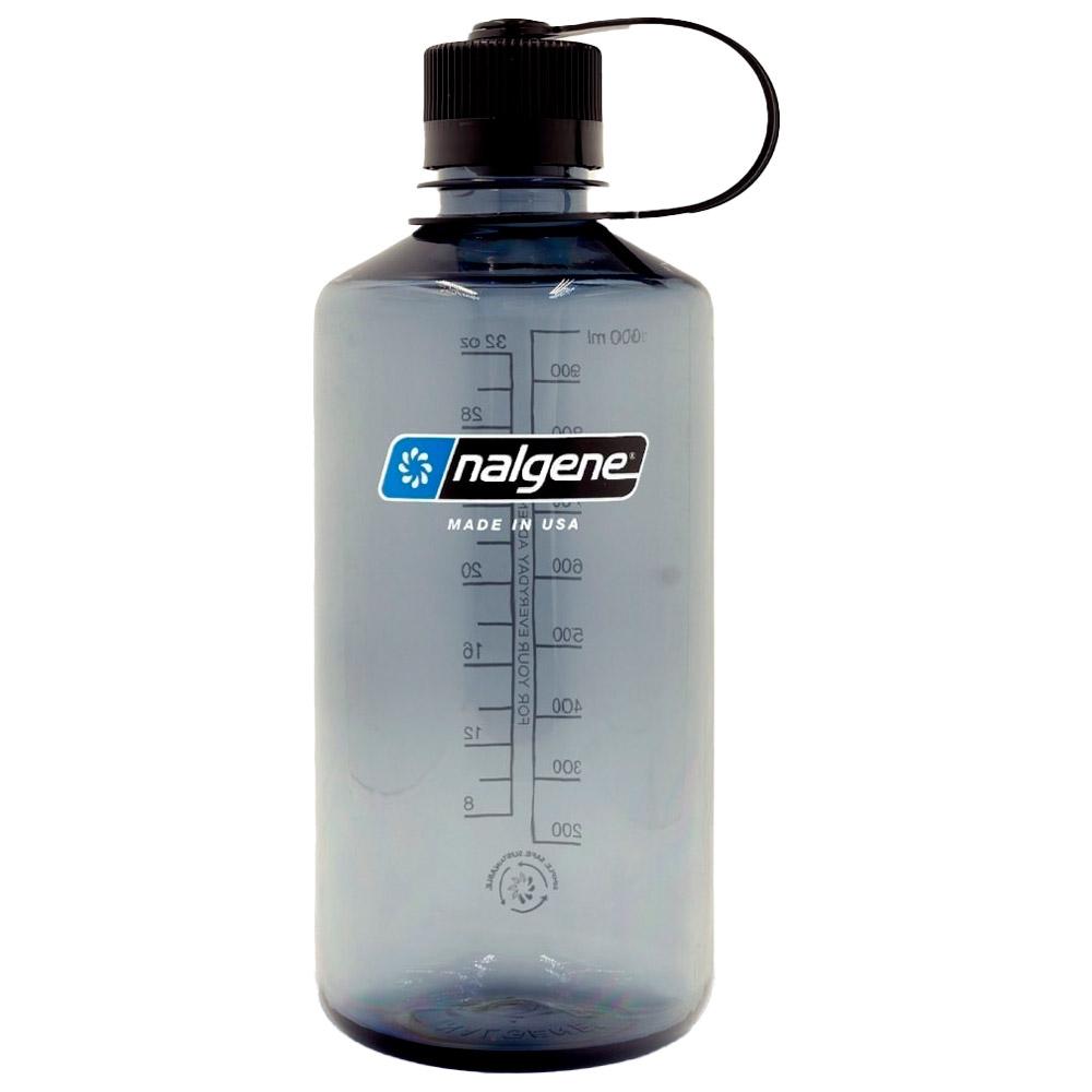 Nalgene - Bouteille Petite Ouverture 1L (32Oz) Grey - Trinkflasche - Grün - Glisshop.de