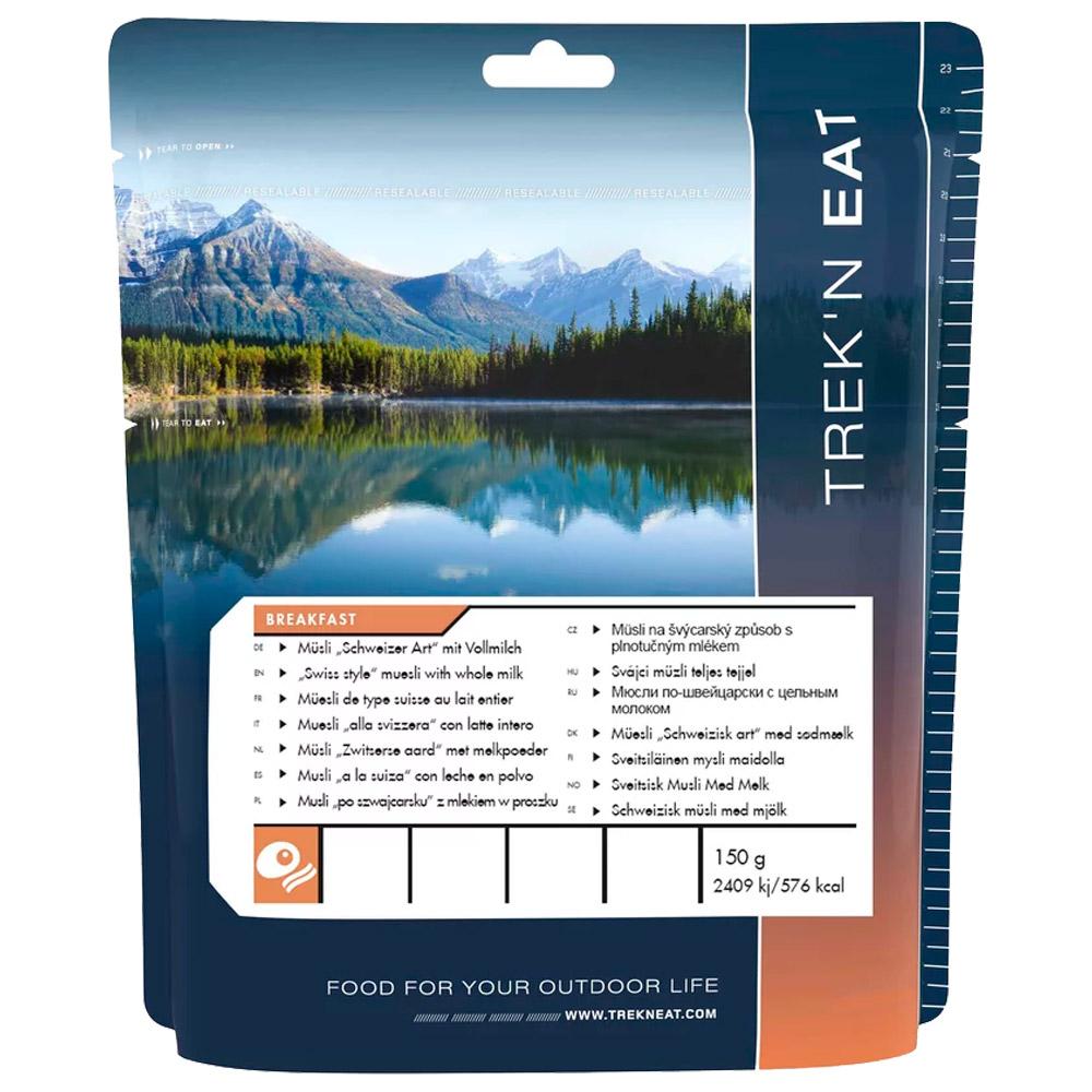 Trek'n Eat - Muesli Suisse Au Lait Entier 150 g. - Freeze-dried meals