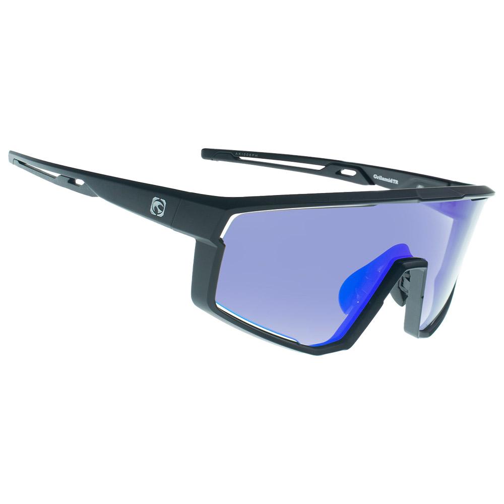 Mundaka Optic - Akila Black Matte Smoke Cx Photochromic Blue Revo - Sunglasses