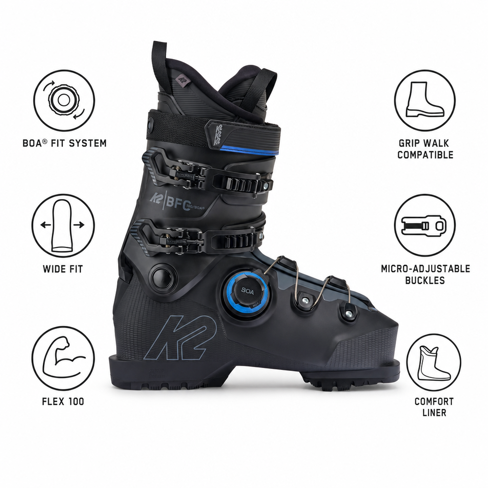 Salomon Ski boots Qst Access 70 Black Copen blue White - Winter