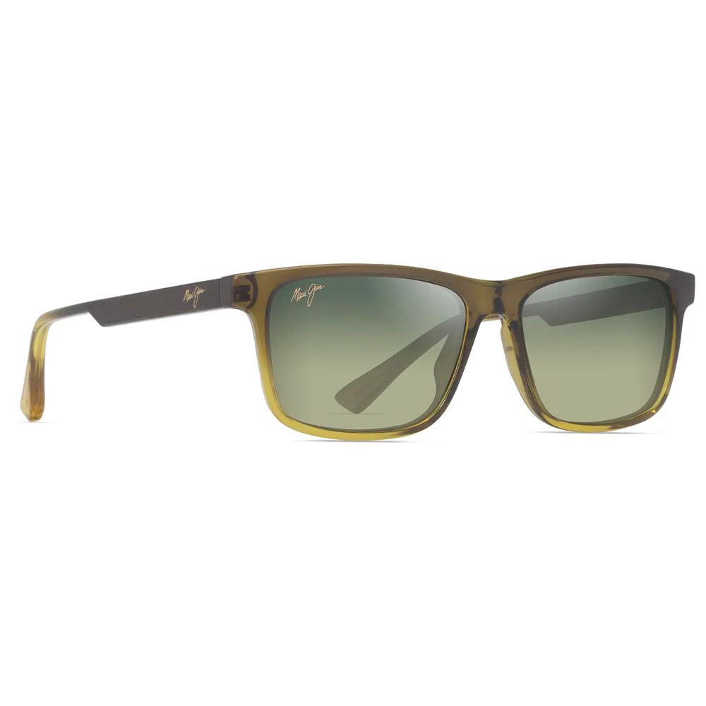 Maui Jim - Okina Shiny Translucide Green Yellow Maui Ht Minéral Superthin - Sunglasses