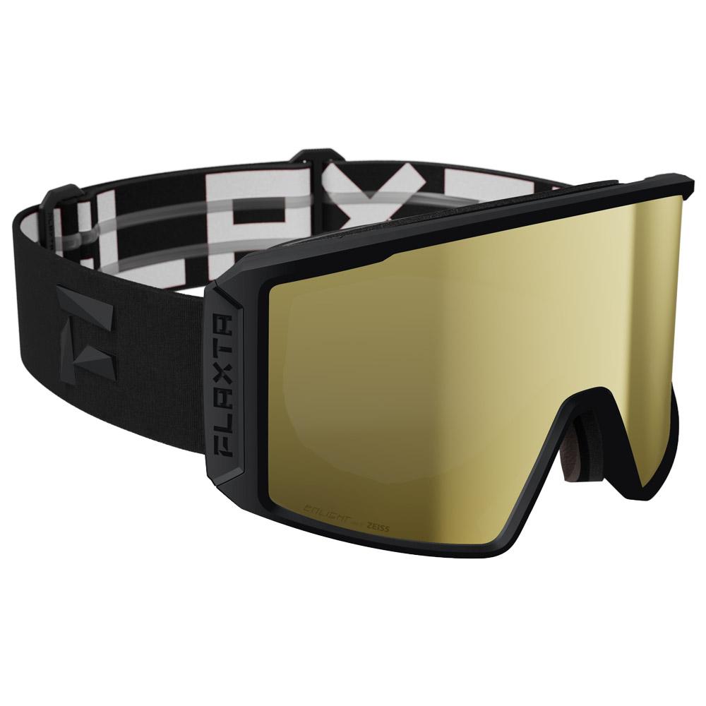 Flaxta - Evoke Black Gold Mirror Lens - Goggles