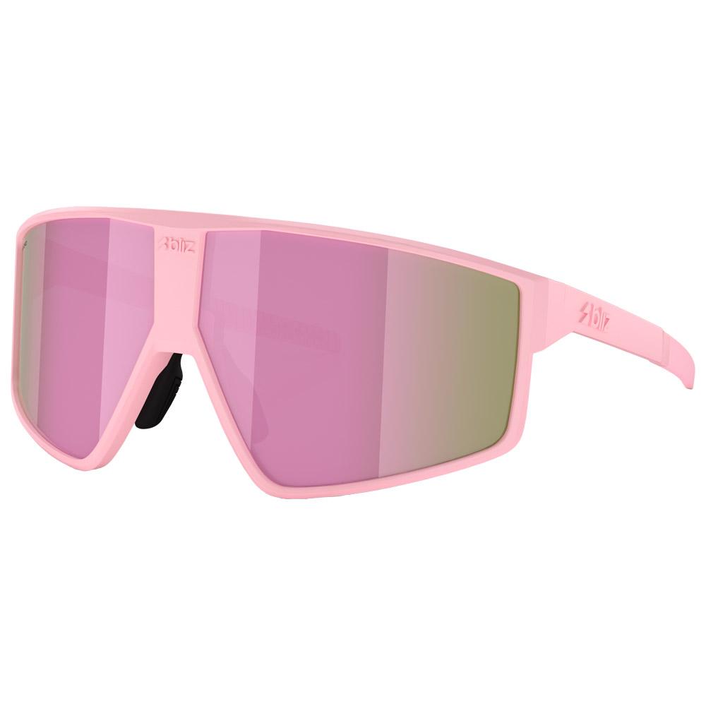 Bliz - P002 Matt Blue Grey Blue Mirror Matte Powder Pink Brown Rosé Multi - Sunglasses
