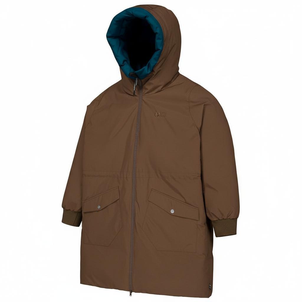 Picture - Inukee Rev Chicory Coffee Deepwatr - L - Kapuzenjacke - Größe L - ChicGoldy Coffee Deepwatr - Damen - Glisshop.de