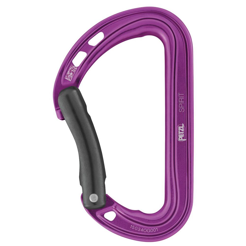 Petzl - Spirit Violet - Karabiner - Lila - Glisshop.de