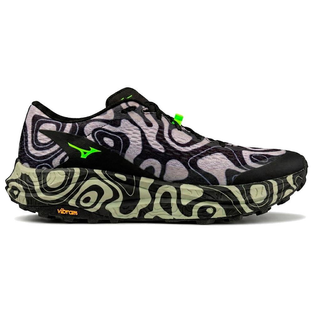 Mizuno - Neo Accera Blue Lightning Yellow Black - 9 - Trailrunning-Schuhe