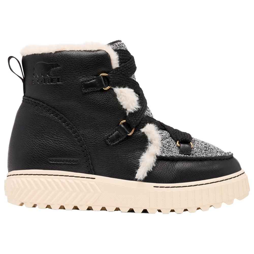 Sorel - Ona Ave Alpine Boot Wp Black Chalk - 8.5 - Snow boots