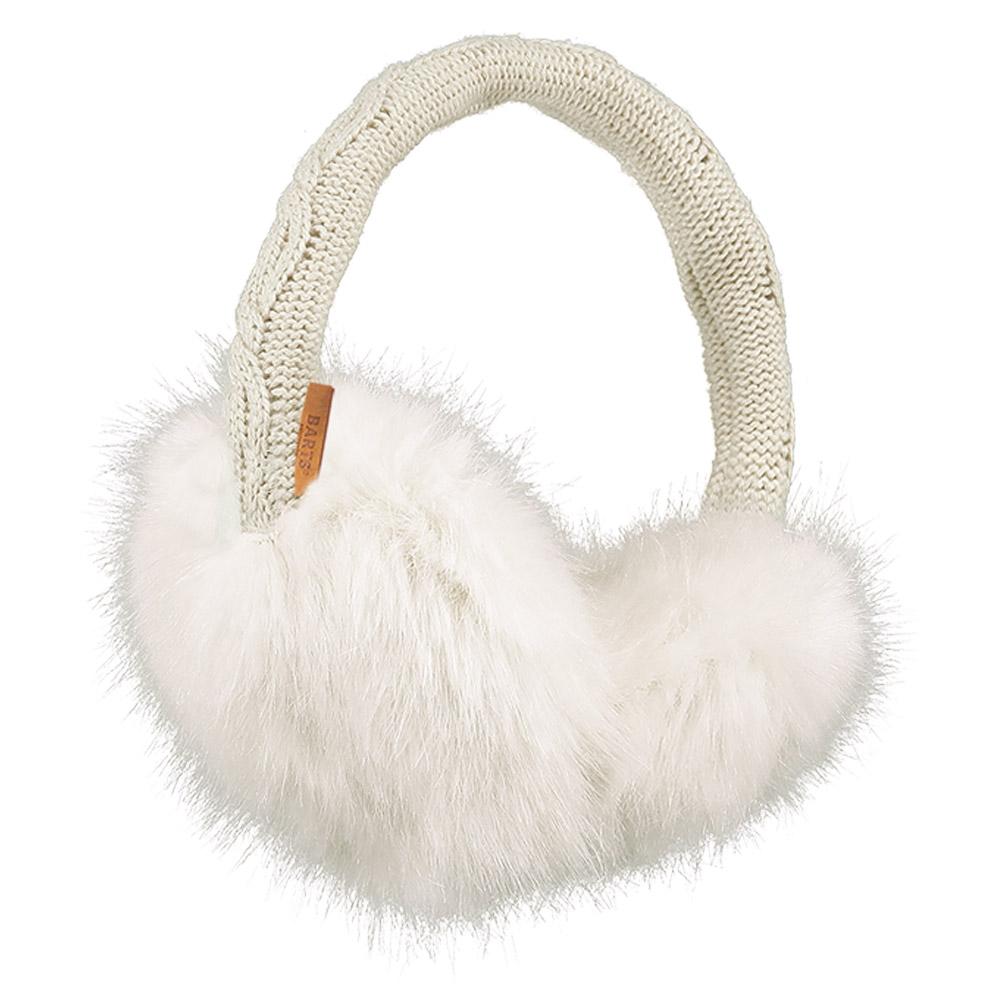 Barts - Fur Earmuffs White - Mütze - Weiß - Glisshop.de