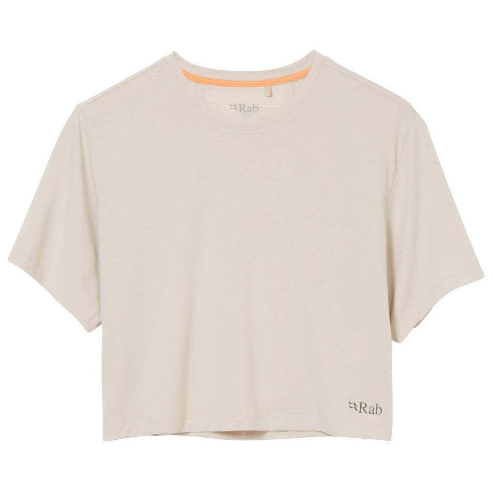 RAB - Rivelin Crop tee Pebble - 14 - Hiking tee-shirt