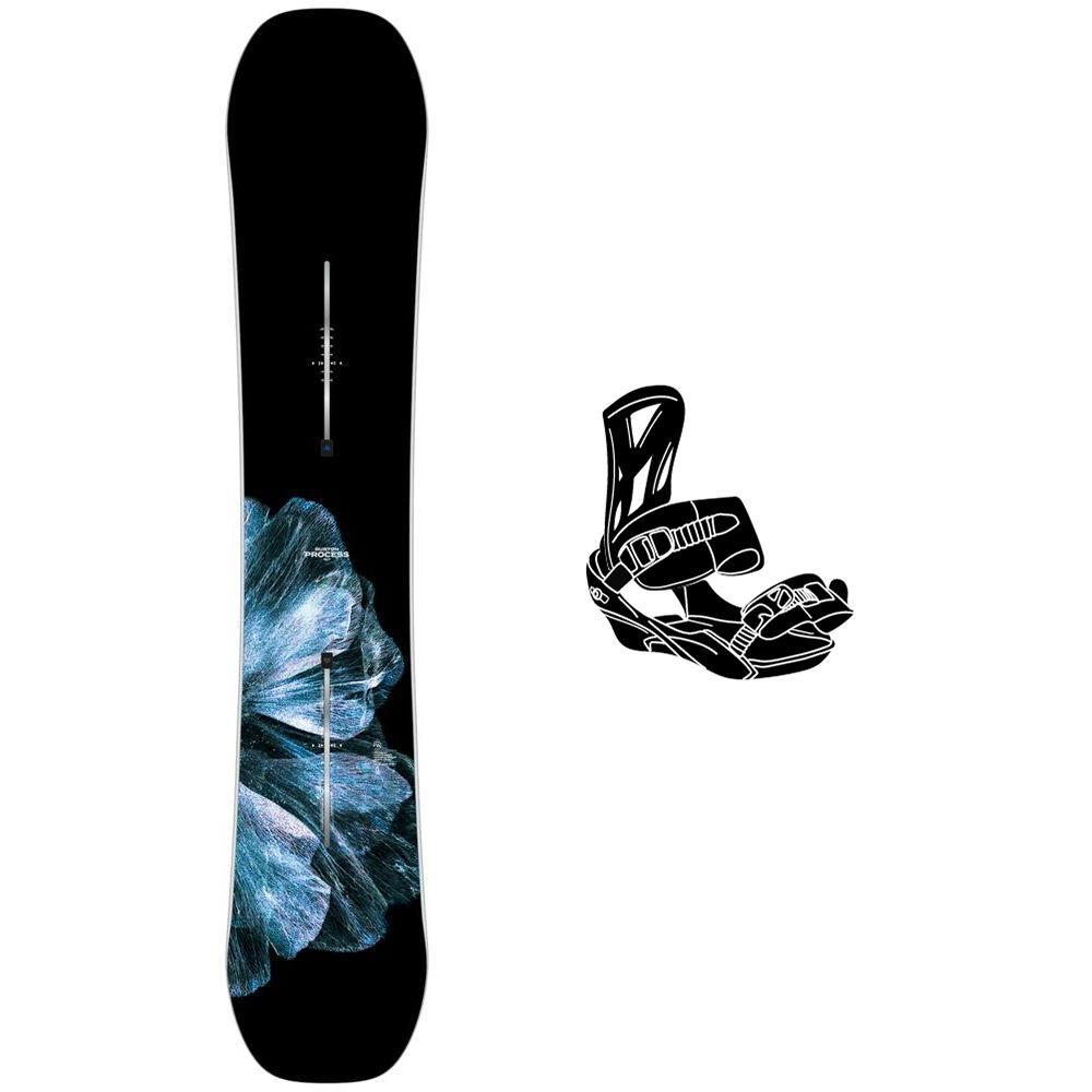 Burton - Pack Snowboard Process - 155W + Flite - Snowboard