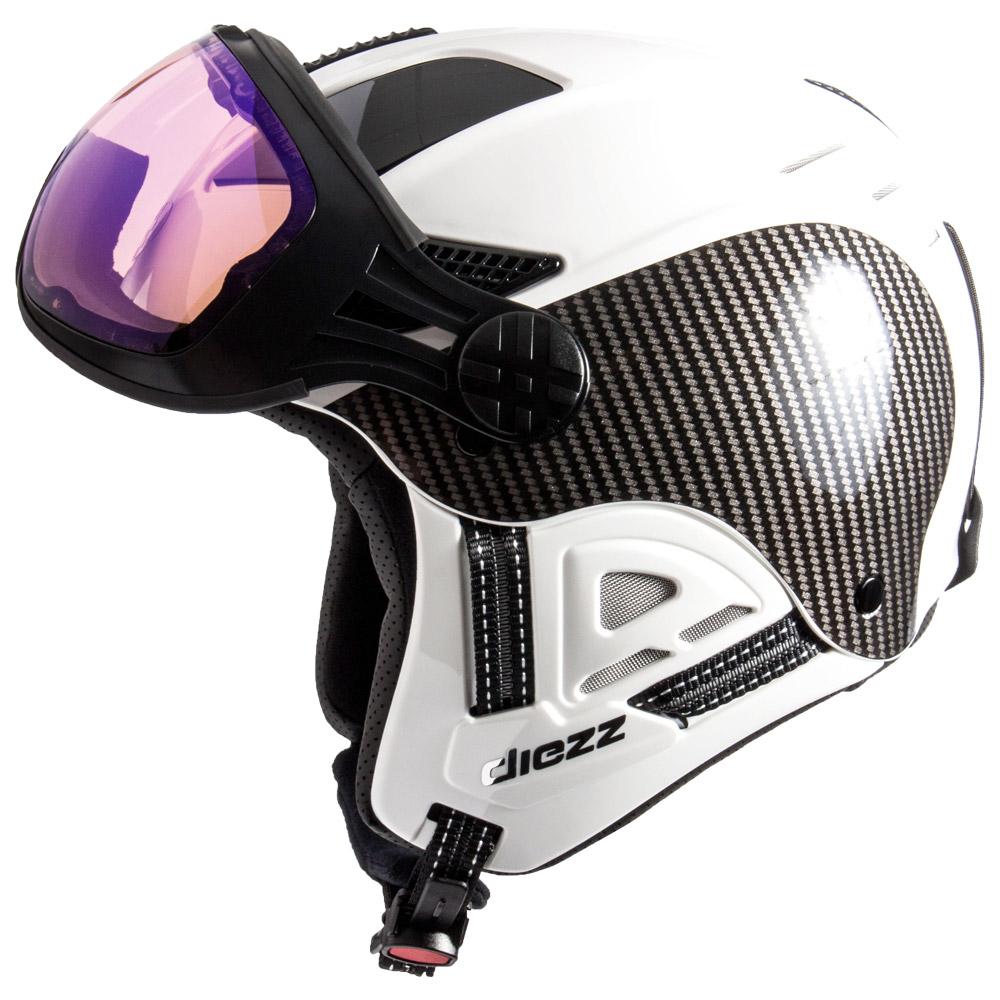 Diezz Visor helmet Louna 2 Ventury Carbon White Activilux ML Blue Cat 1-3 Back Diezz Visor helmet Louna 2 Ventury Carbon White Activilux ML Blue Cat 1-3 Back