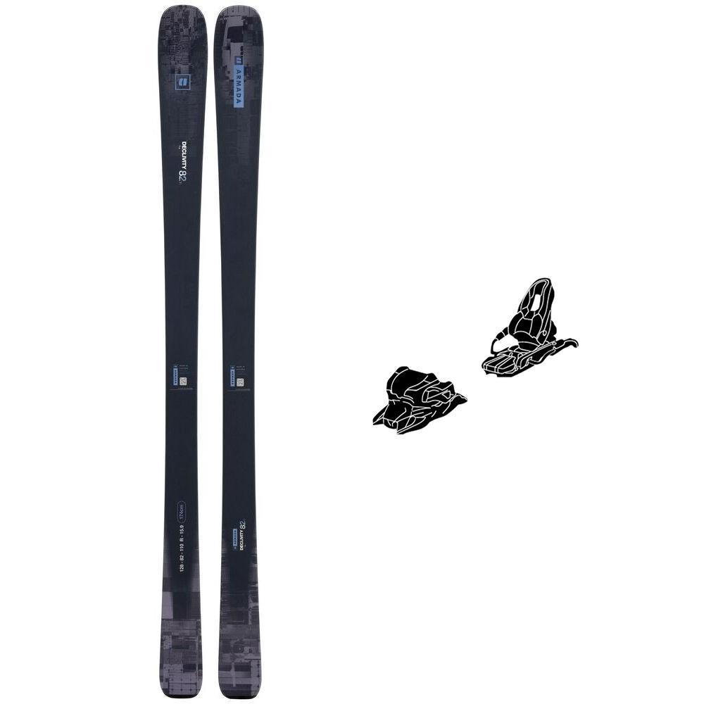 Armada - Pack Ski Declivity 82 Ti - 166 + 11.0 Tp 90mm Black Anthracite - Ski - Größe 166 - Schwarz - Herren - Glisshop.de