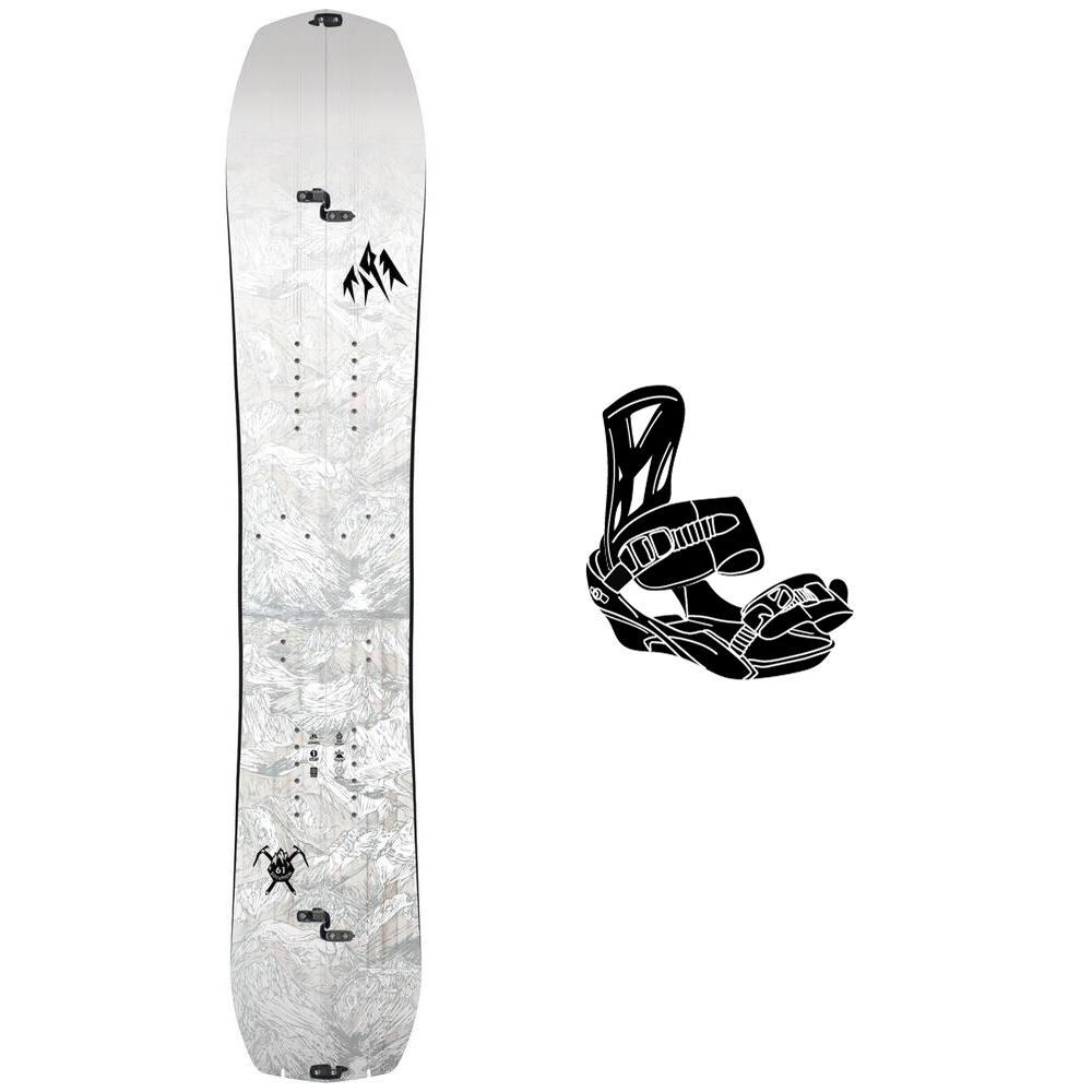 Jones - Snowboard set Solution + bindings - Snowboard