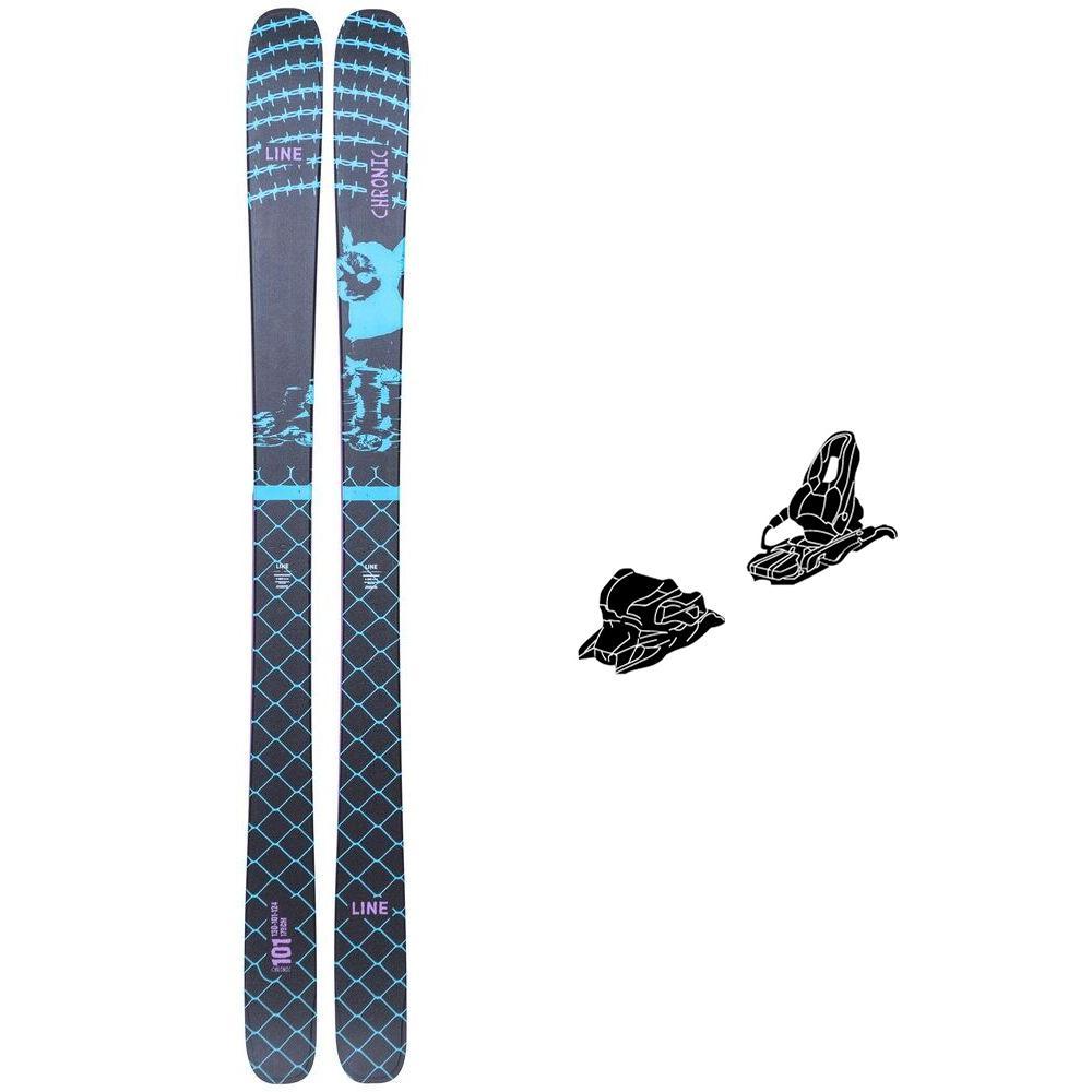Line - Alpine ski set Chronic 101 + bindings - Ski