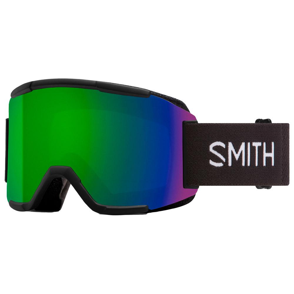 Smith - Squad Black Chromapop Green Mirror + Yellow - Goggles