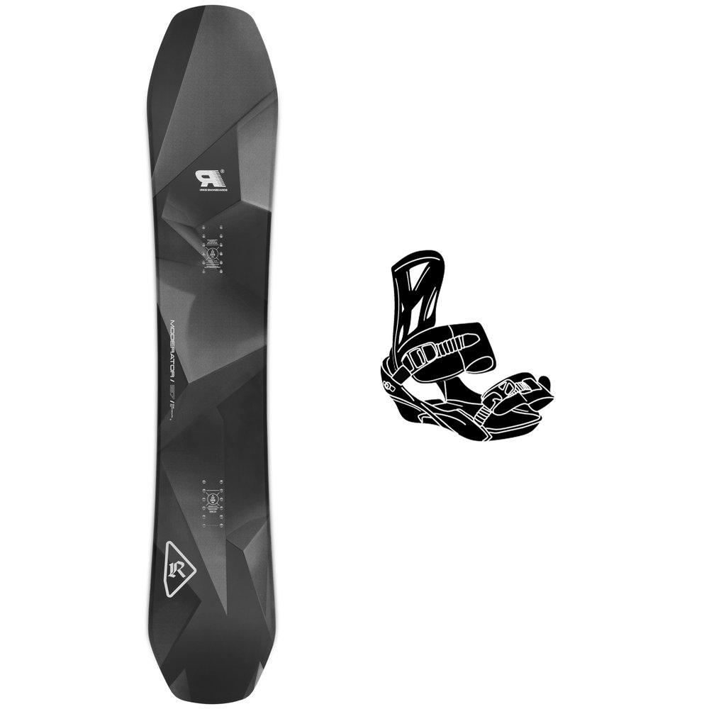 Ride - Snowboard set Moderator + bindings - Snowboard