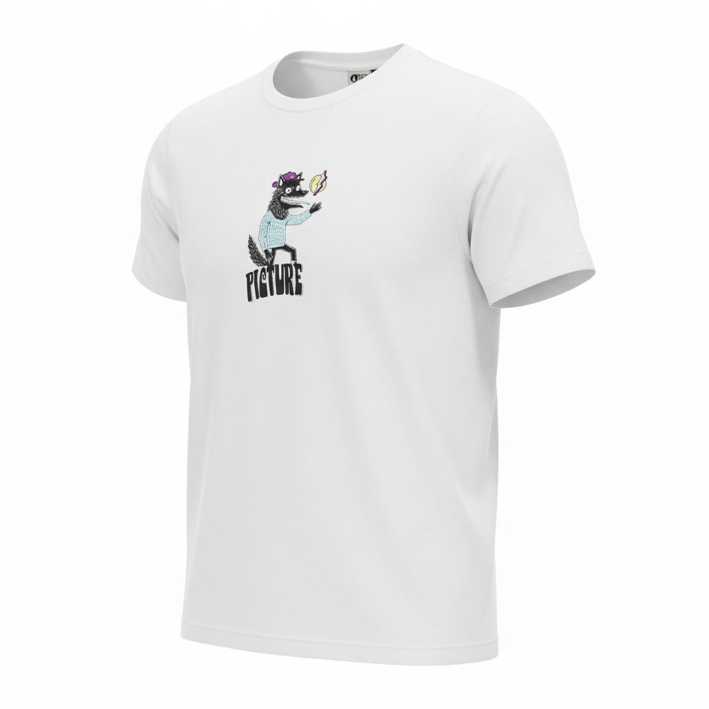 Picture - Rockyrides White - L - T-Shirt - Größe L - Weiß - Herren - Glisshop.de