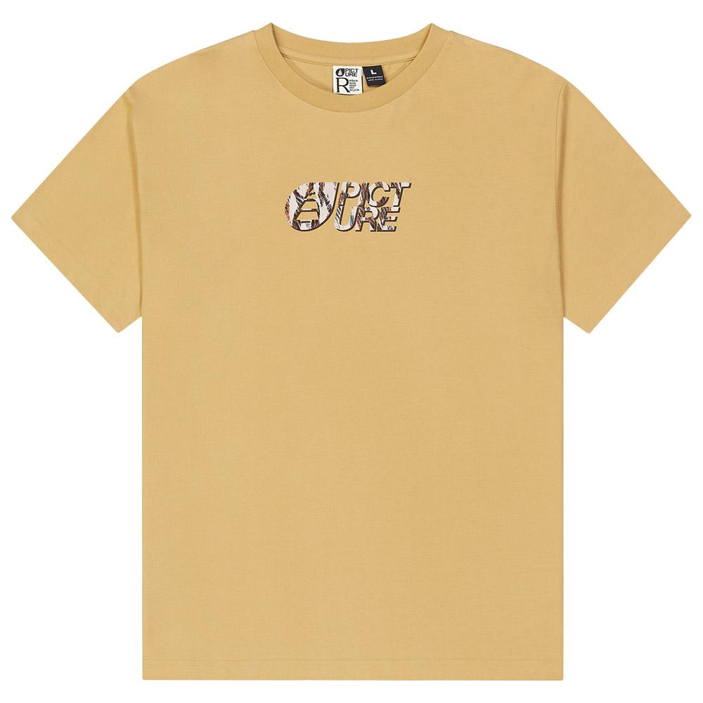 Picture - Basement Printed Tee Lark - XL - T-Shirt - Größe XL - Lark - Herren - Glisshop.de