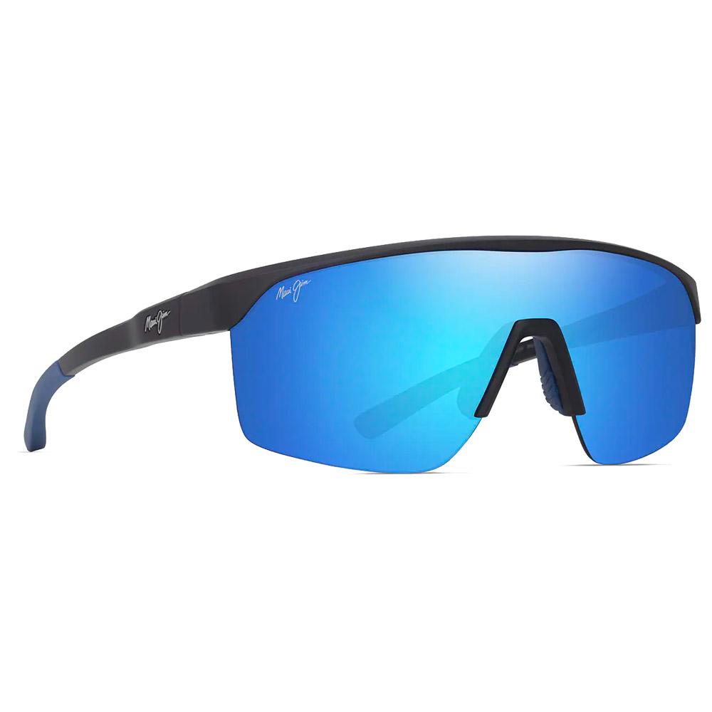 Maui Jim - Pāluna Matte Black Blue Hawaii MauiBrilliant - Sunglasses