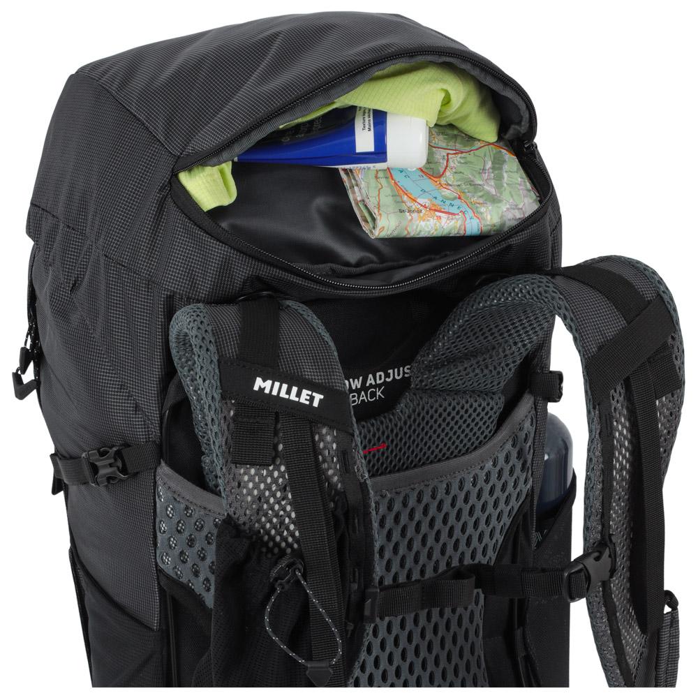 Millet Backpack Seneca Air 30 Black Summer 2023 Glisshop