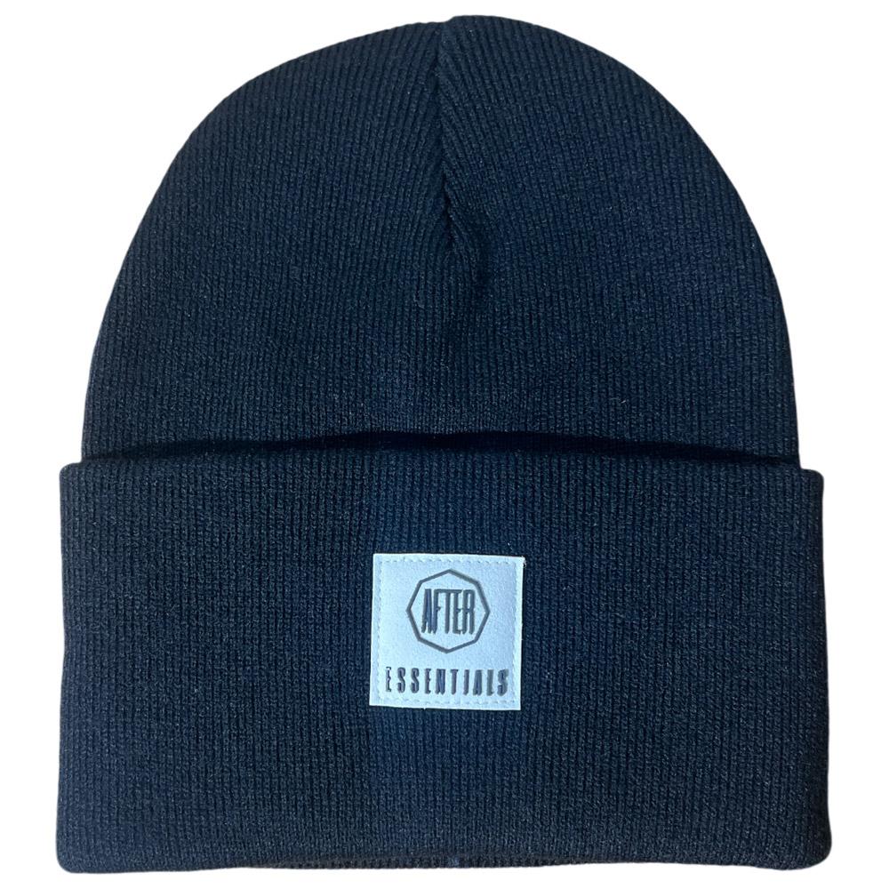 After Essentials - Spotted Beanie Jet Black - Beanies