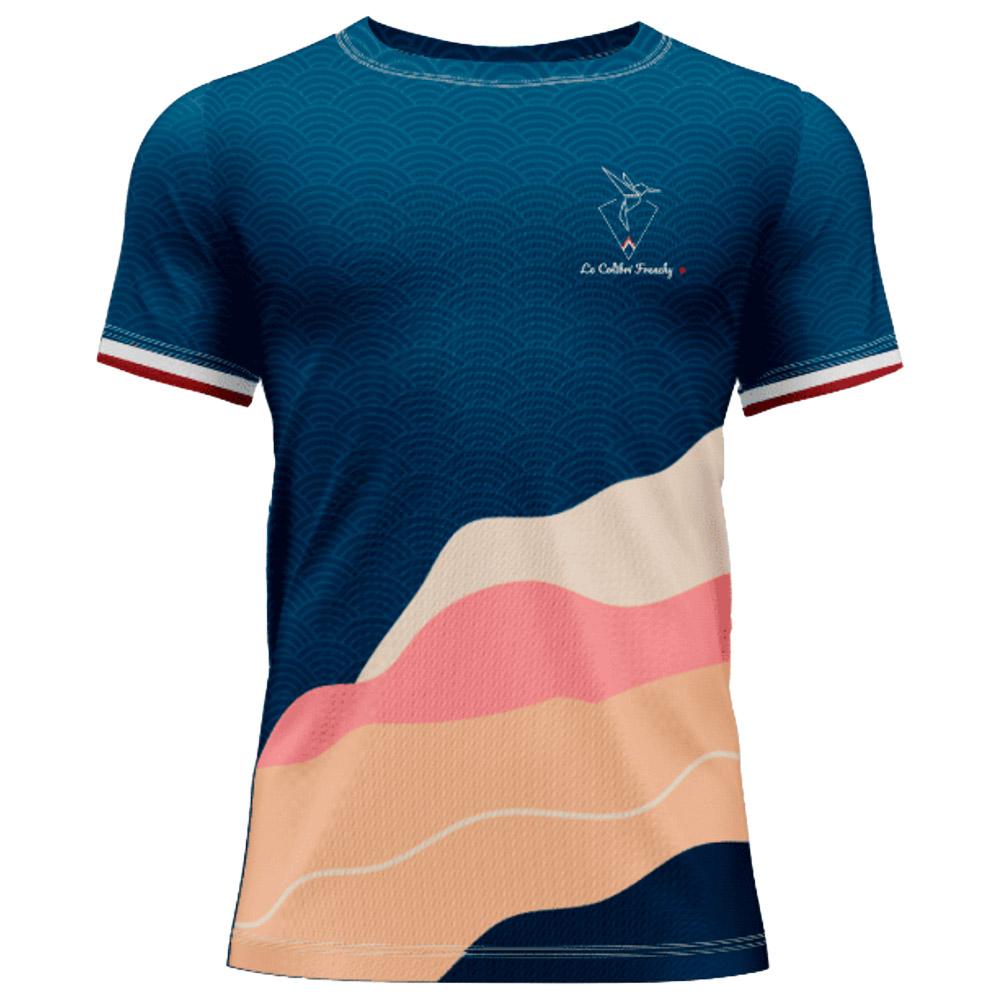 Le Colibri Frenchy - L’AltiRun Bleu - L - Trail tee-shirt