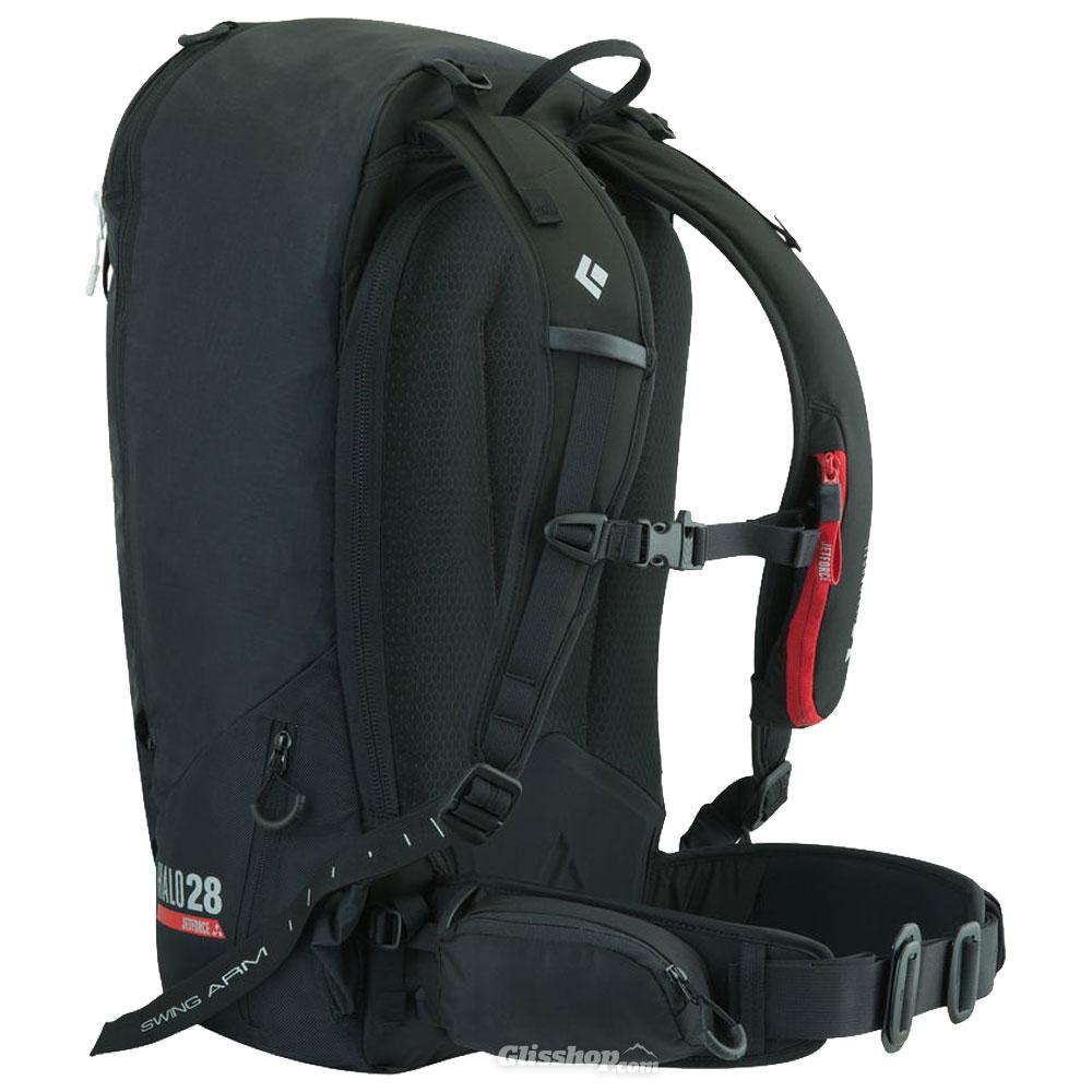 Airbag Sack Black Diamond Halo 28 Jet Force Black M L Winter 2017 Glisshop