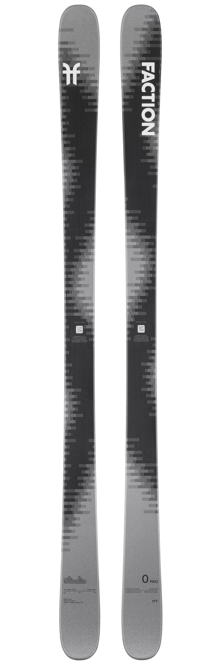 Faction - Pack Ski Studio 0 Pro - 162 + Attack Lyt 11 Gw Br.85 Solid Black - Ski