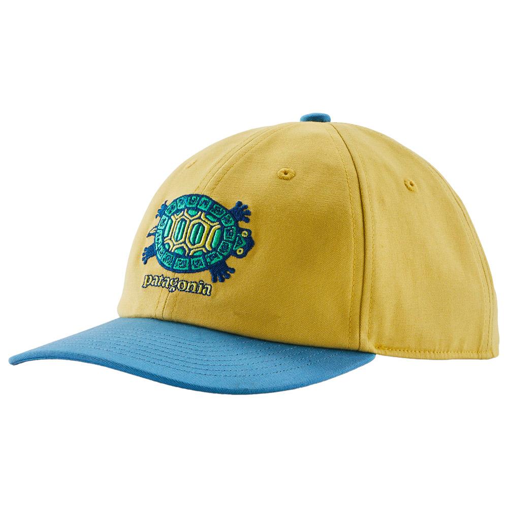 Patagonia - Kid's Funhoggers Hat Island Turtle Limestone Yellow - Cap