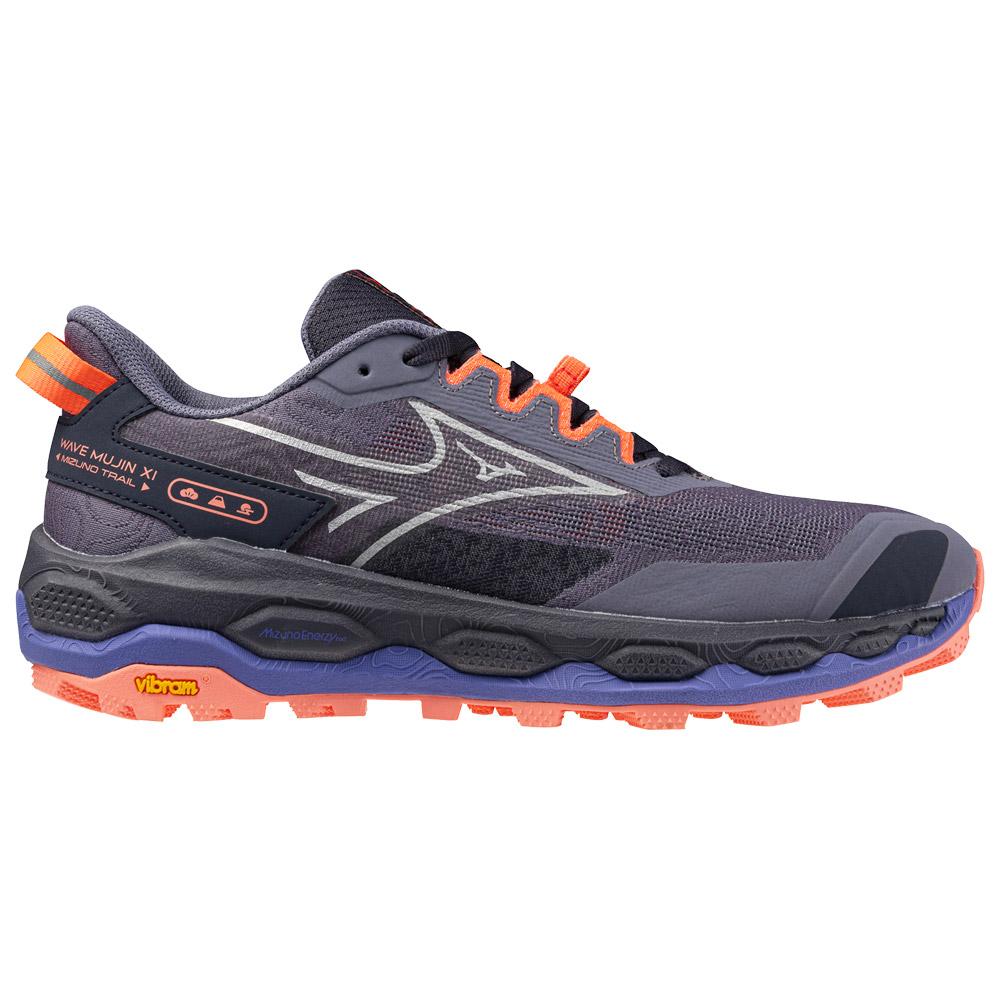 Mizuno - Wave Mujin 11 W Bluegranite Silver Strik cora - 5.5 - Trail shoes
