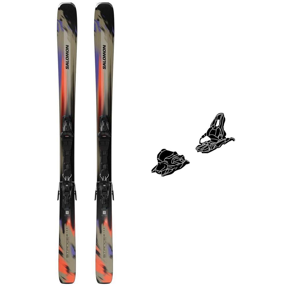 Salomon - Pack Ski E Stance 80 - 177 + M10 Gw Black L80 - Ski