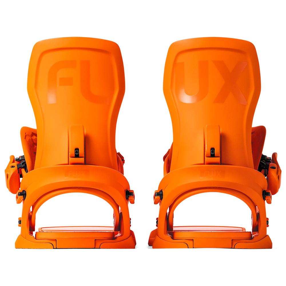 Flux Snowboard binding XF Orange - Winter 2025 | Glisshop