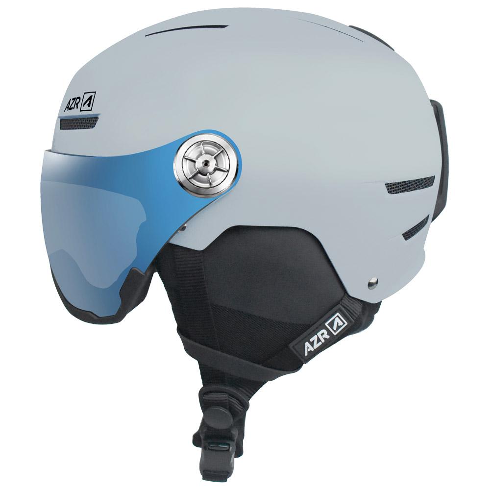 AZR - Slider Visor Glacier Matt Irisé Bleu Multicouche - M - Helmet w/ visor