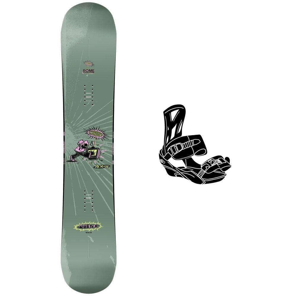 Rome - Pack Snowboard Artifact - 150 + King - Snowboard