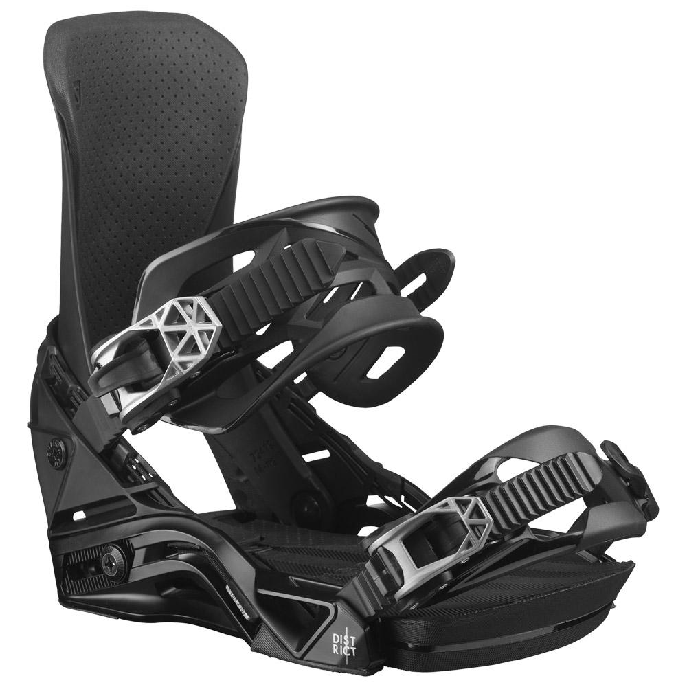 Snowboard binding Salomon District Black