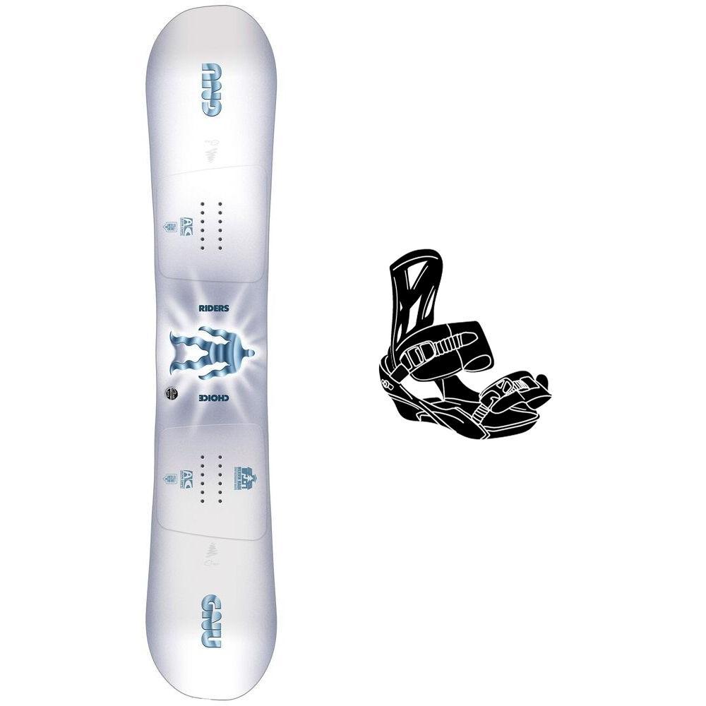 Gnu - Snowboard-Set Riders Choice + Bdg - Snowboard - Herren - Glisshop.de