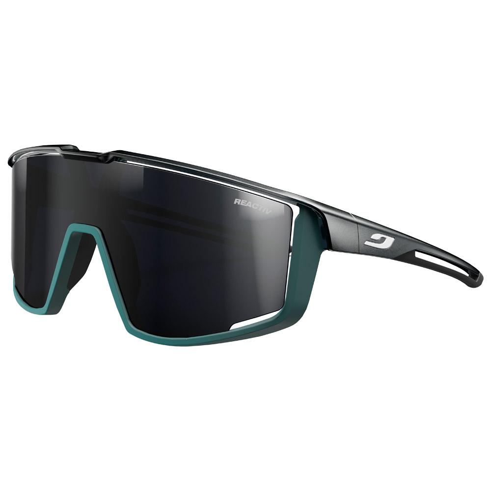 Julbo - Fury Translucide Brillant Noir Vert Mat Reactiv 0-3 - Sunglasses