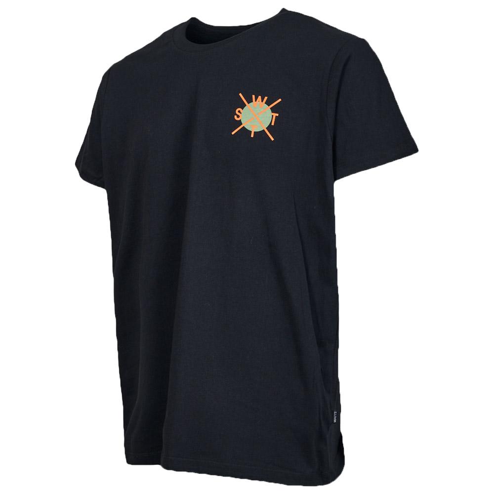 Watts - Xsalty Full Black - S - Tee-Shirt