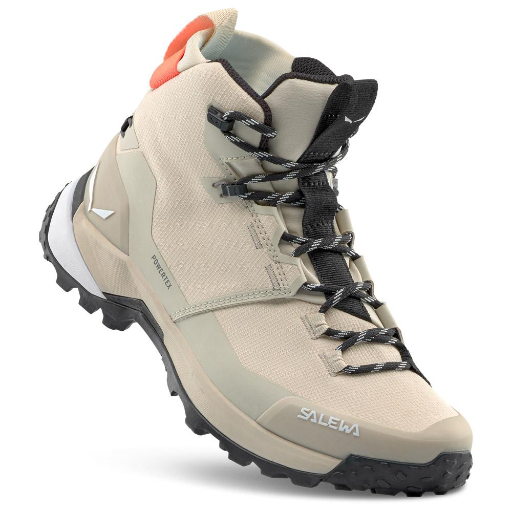 Salewa Hiking shoes Puez Mid Ptx W Oatmeal - Summer 2025 | Glisshop