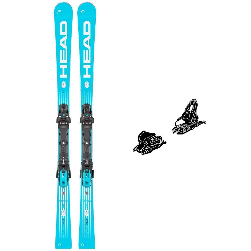 Head - Pack Ski Wc Rebels E-Sl Pro - 160 + Freeflex St 16 Br.85 Matt Black - Ski